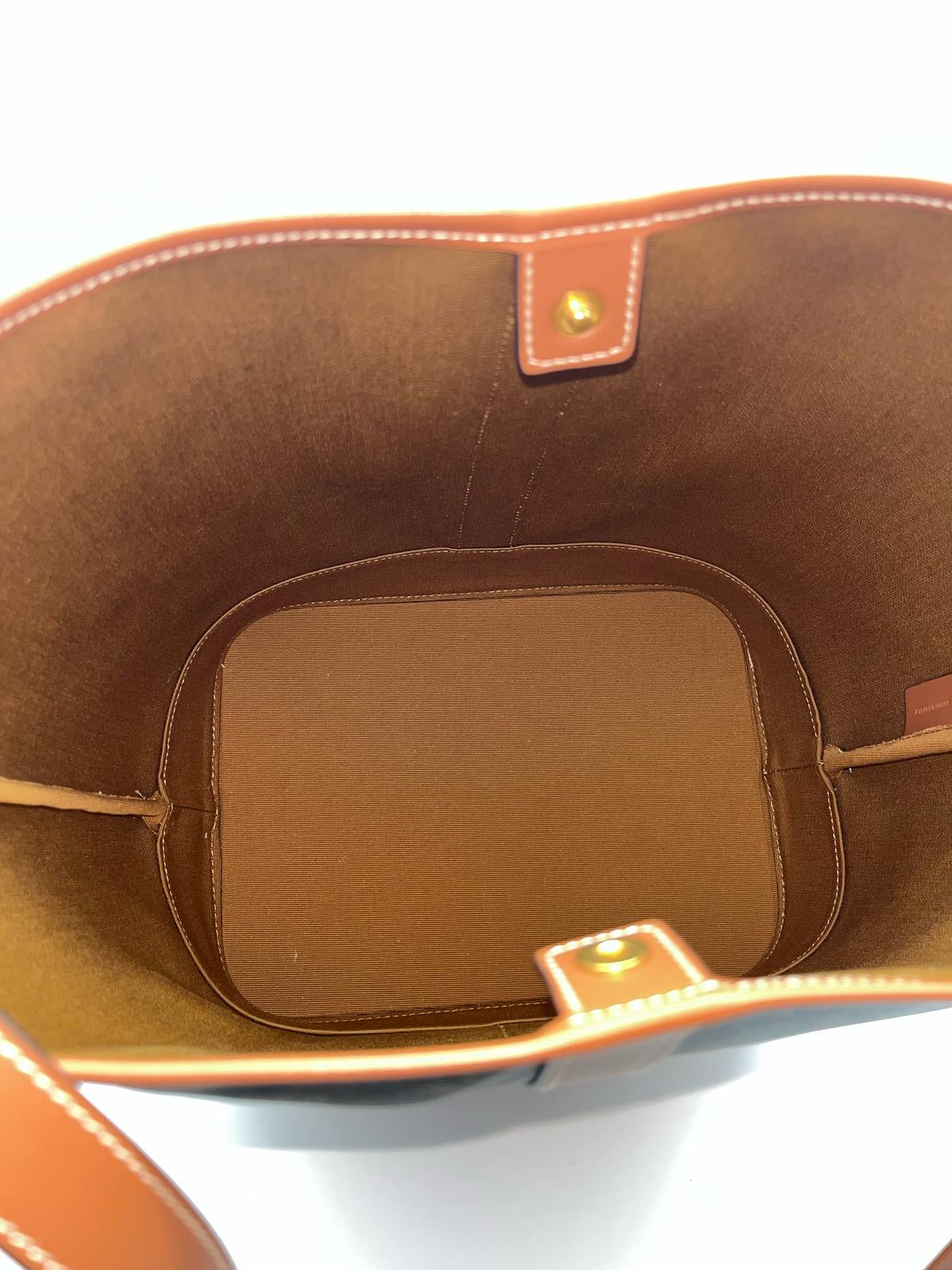 Celine Triomphe Canvas Small Bucket