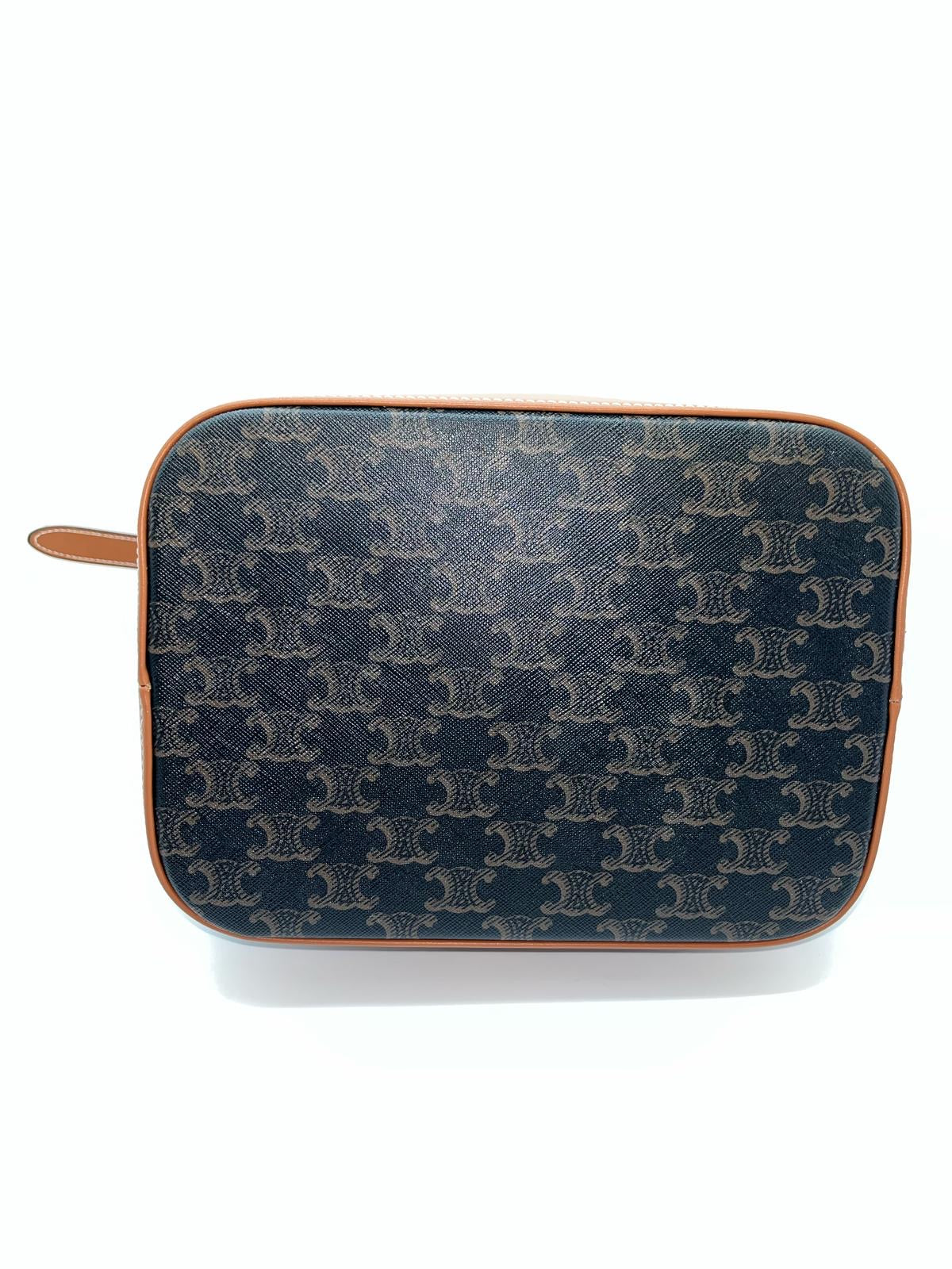 Celine Triomphe Canvas Small Bucket